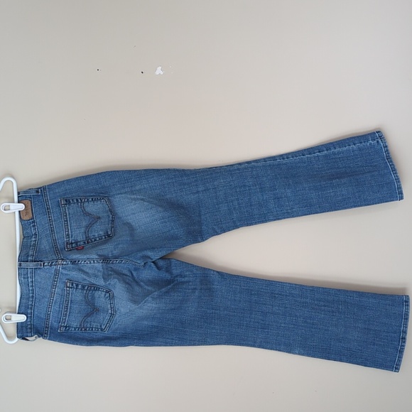 Levi's 515 Boot Cut Jeans 4M Blue Pockets - Picture 11 of 16